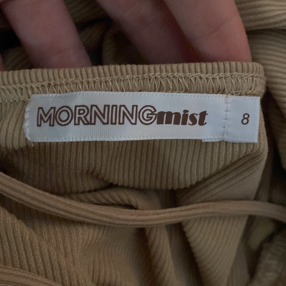 Tan midi dress (on left) - Picture 3 of 5